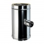 Raccordo a T 90° - uscita 80 mm - Acciaio 316L