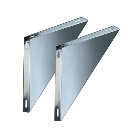 Coppia supporti per piastra - Acciaio 316L