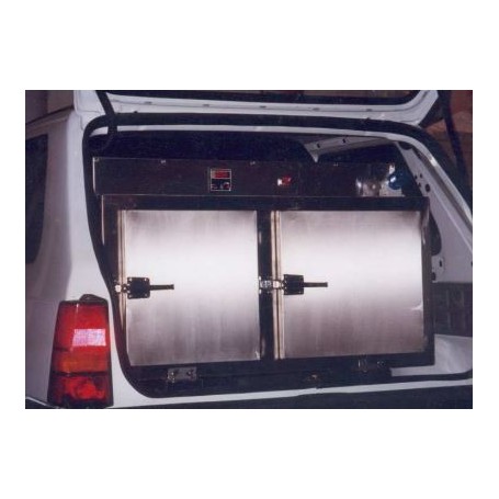 Porta Pizze - in Acciaio INOX - mod. B