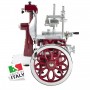 Affettatrice a Volano lama 25 cm - volano fiorato