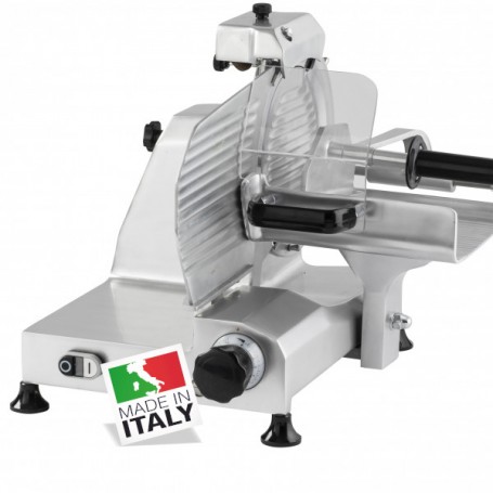 Affettatrice verticale professionale lama da 25 cm - Salumi - Affilatoio Fisso