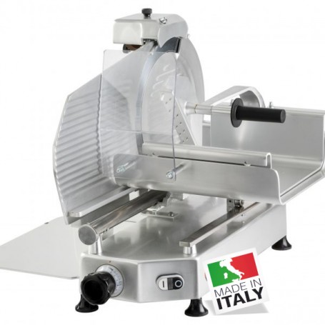 Affettatrice verticale professionale lama da 37 cm - Salumi o Carni - Affilatoio Fisso
