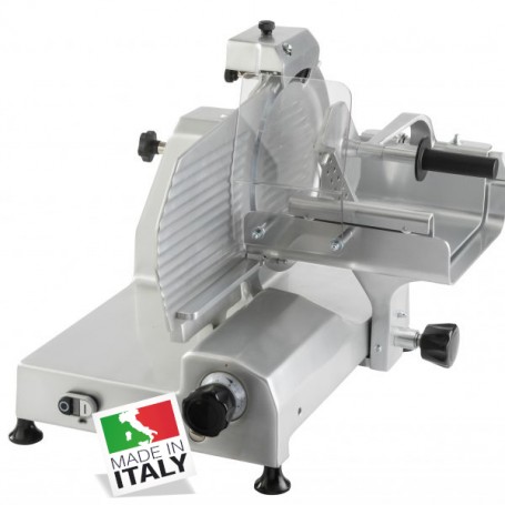 Affettatrice verticale professionale lama da 30 cm - Salumi - Affilatoio Fisso