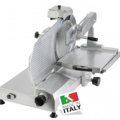 Affettatrice verticale professionale lama da 33 cm - LUX - Salumi o Carni - Affilatoio Fisso