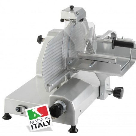Affettatrice verticale professionale lama da 33 cm - LUX - Salumi o Carni - Affilatoio Fisso