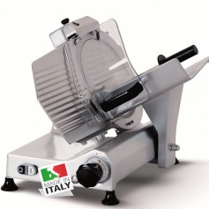 Affettatrice a Gravità - Affilatoio Fisso - Lama 275 mm - Potenziata 0.25 KW