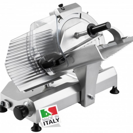 Affettatrice a Gravità - Affilatoio Fisso - Lama 300 mm - Taglio utile L x H mm 300×220