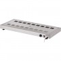 Piano Caldo - 170x53x10h cm - 8 scafo + 2 piedi