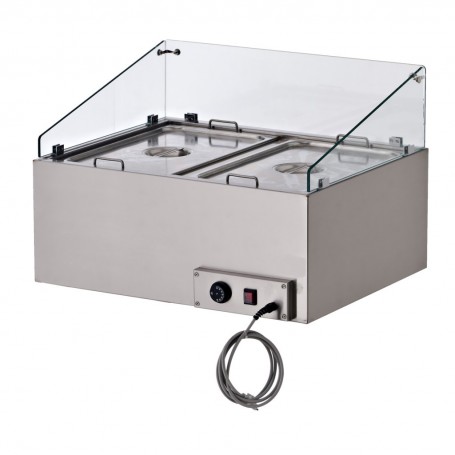 Bagnomaria per Mozzarelle - 59x39x45h cm - 1 x GN 1/1 H20