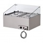 Bagnomaria per Mozzarelle - 71x59x45h cm - 2 x GN 1/1 H20