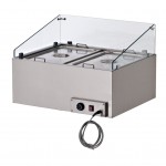 Bagnomaria per Mozzarelle - 71x59x45h cm - 2 x GN 1/1 H20
