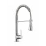 MISCELATORE MONOFORO H445mm CON CANNA GIREVOLE E DOCCIA ESTRAIBILE