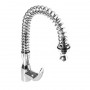 MISCELATORE MONOFORO H450mm CON CANNA GIREVOLE E DOCCIA ESTRAIBILE