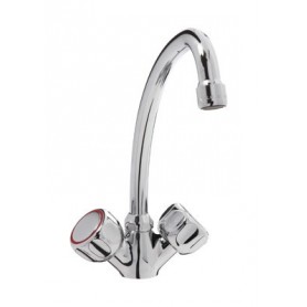 MISCELATORE MONOFORO Ø18x180mm CON CANNA A U