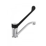 MISCELATORE MONOFORO CON LEVA CLINICA IN MATERIALE PLASTICO PA6