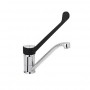 MISCELATORE MONOFORO CON LEVA CLINICA IN MATERIALE PLASTICO PA6