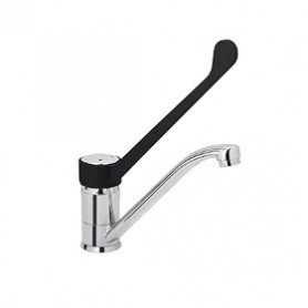 MISCELATORE MONOFORO CON LEVA CLINICA IN MATERIALE PLASTICO PA6