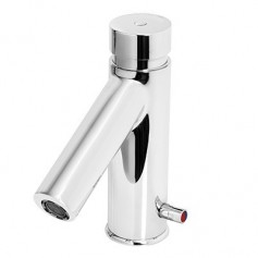 MISCELATORE TEMPORIZZATO LAVABO SERIE PREMIUM COMPLETO DI FLESSIBILE, TEMPO DI EROGAZIONE 8±12 sec