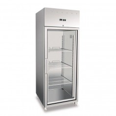 Armadio Refrigerato Ventilato Digitale Porte Vetro - 700 Litri - [-2 +8C]