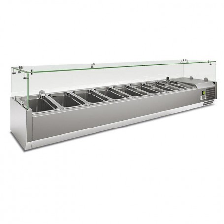 Vetrinetta Refrigerata per Pizzeria - 8 x GN 1/3 