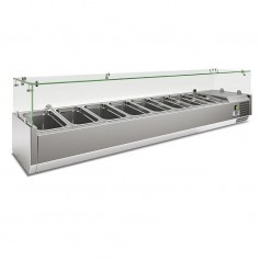 Vetrinetta Refrigerata per Pizzeria - 8 x GN 1/3 