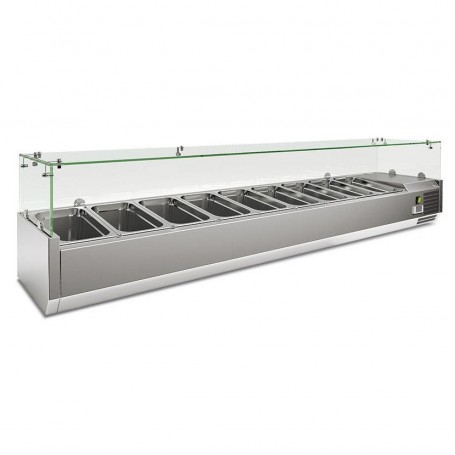 Vetrinetta Refrigerata per Pizzeria - 9 x GN 1/3