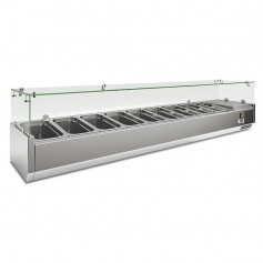 Vetrinetta Refrigerata per Pizzeria - 9 x GN 1/3