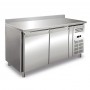 Tavolo Refrigerato Ventilato - GN 1/1 - Due Porte [-10 -20 C°] - Con Alzatina
