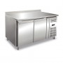Tavolo Refrigerato - Profondità 80 - GN 1/1 - Due Porte [-2 +8 C°] - Con Alzatina