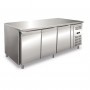 Tavolo Refrigerato - Profondità 80 - GN 1/1 - Tre Porte [-2 +8 C°]
