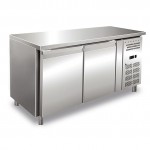 Tavolo Refrigerato - Profondità 60 - GN 1/1 - Due Porte [-2 +8 C°]