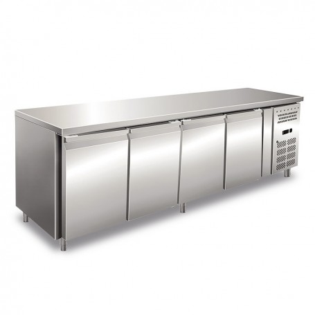 Tavolo Refrigerato - Profondità 60 - GN 1/1 - Quattro Porte [-10 -20 C°]