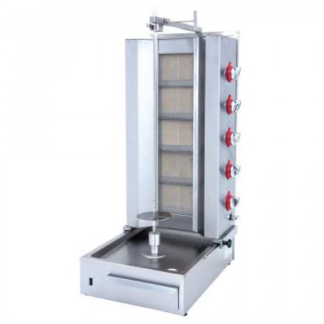 Gyros a 5 Bruciatori - Gas 15,5 KW