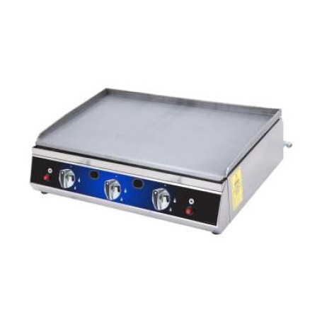 Frytop da Banco - Gas - 9 KW - Liscio - Superfice Acciaio - Larghezza 100 cm