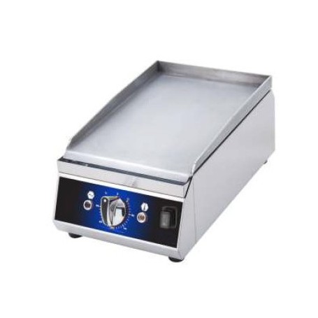 Frytop da Banco - Elettrico - 1,75 KW - Superfice in acciaio - Liscio
