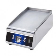 Frytop da Banco - Elettrico - 1,75 KW - Superfice in acciaio - Liscio
