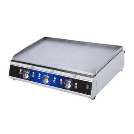 Frytop da Banco - Elettrico - 5,25 KW - Superfice in acciaio - Liscio - Larghezza 100 cm