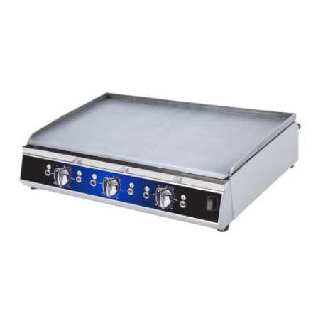 Frytop da Banco - Elettrico - 9 KW - Superfice in acciaio - Liscio - Larghezza 120 cm