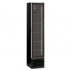 Frigo Vetrina Bibite - SLIM - Nero - 160 Litri - [-0+10C°]