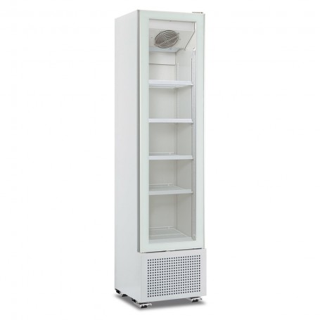Frigo Vetrina Bibite - SLIM - Bianco - 203 Litri - [-0+10C°]