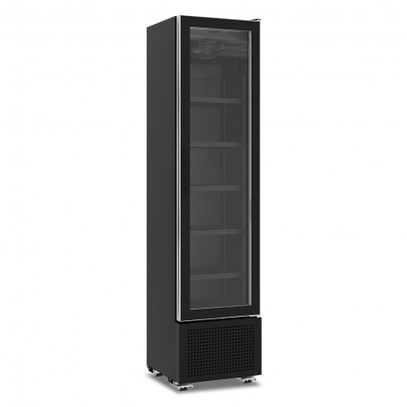 Frigo Vetrina Bibite - SLIM - Nero - 203 Litri - [+1+9C°]