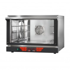 Forno Convezione - Digitale - 3 teglie o griglie 600 x 400 mm o GN 1/1 - con iniezione d'acqua