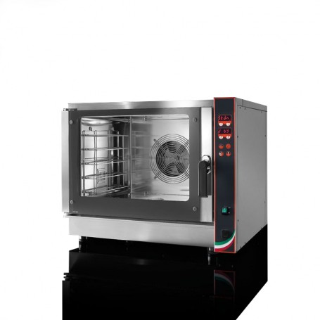 Forno Convezione - Digitale - 5 teglie o griglie 600x400 mm o GN 1/1 - con iniezione d'acqua
