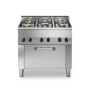 Cucina gas, 5 fuochi, forno elettrico ventilato