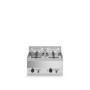 Friggitrice elettrica eco, 2 vasche 10+10 litri, top