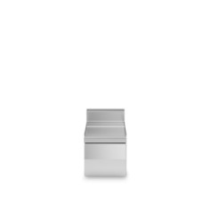 Elemento neutro con cassetto, top