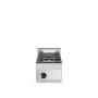 Piano cottura a gas bacinelle smaltate, 1 fuoco, top