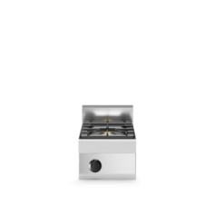 Piano cottura a gas bacinelle smaltate, 1 fuoco, top
