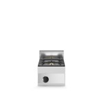 Piano cottura a gas bacinelle smaltate, 1 fuoco, top
