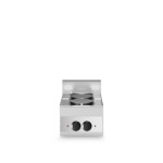 Piano cottura elettrico, 2 piastre tonde, top